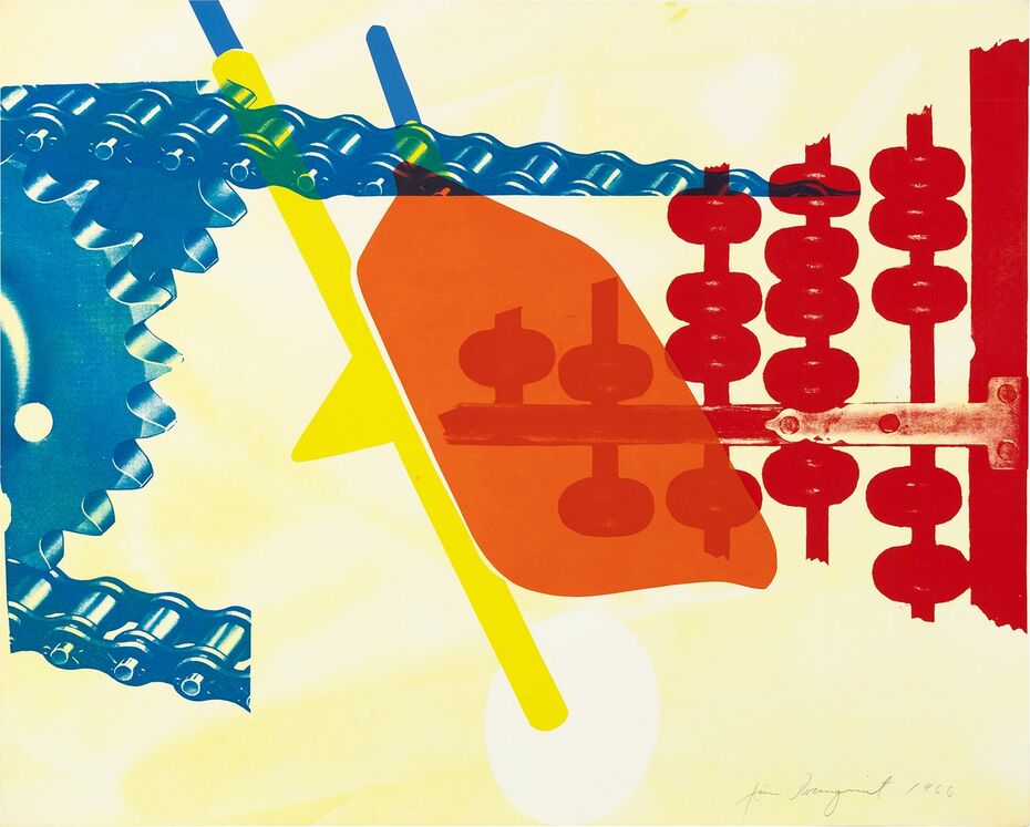 Джеймс Розенквист. Взбитое масло для Евгения Рухина, 1965